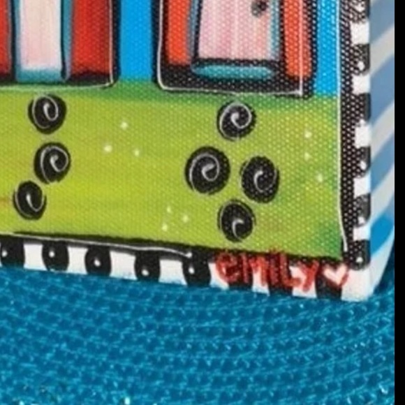 "As for me and My House, We will Serve the Lord" tabletop canvas - Picture 4 of 8